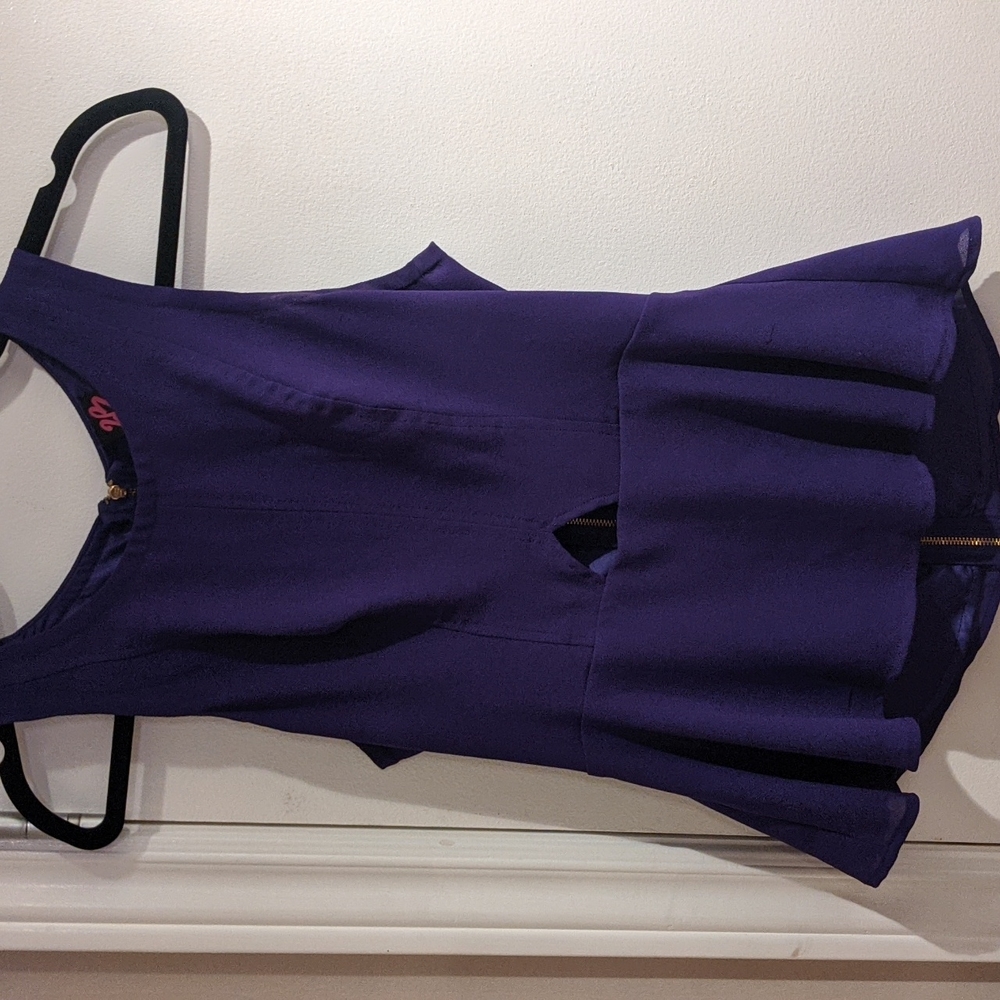 Dark purple (though appears blue in pic) Sexy Bebé top